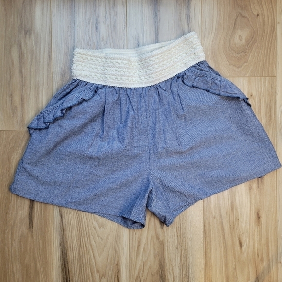 22nd Clothing Chambray Linen Shorts•NWOT! - Picture 9 of 12